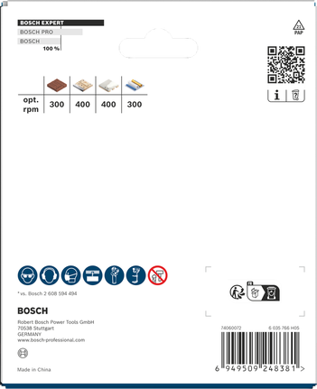 „Bosch EXPERT“ statybinių medžiagų skylių pjūklas 98 x 60 mm.